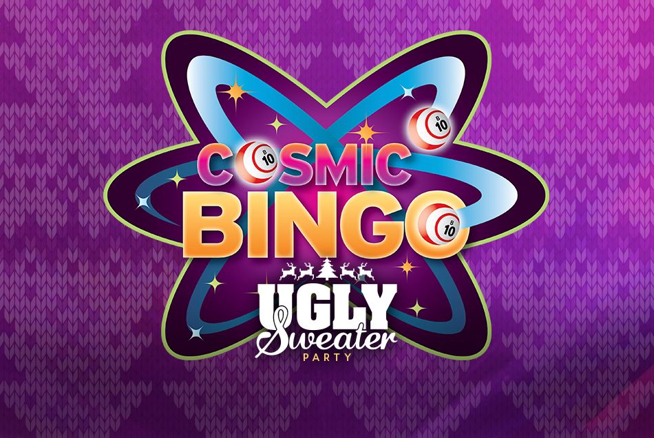 cosmic bingo Ugly Sweater Party 